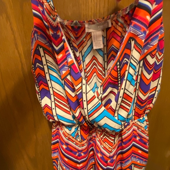 Forever 21 Geometric Print Dress - Size S - Picture 2 of 4